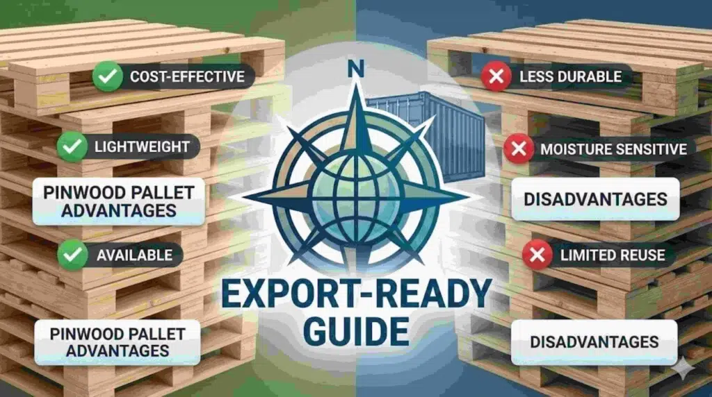 Pinewood Pallet Advantages & Disadvantages | Export-Ready Guide 6 Pinewood Pallet Advantages & Disadvantages | Export-Ready Guide
